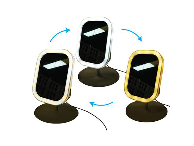 MIRROR LED WITH STAND 2ASST