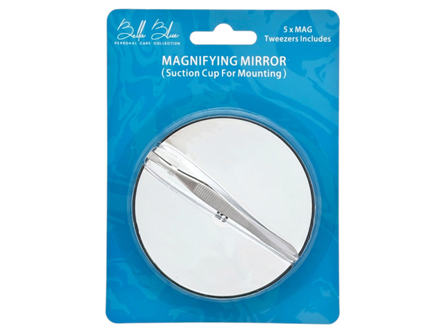 MIRROR 5X MAG MIRROR WITH SUCTION PLUS TWEEZER