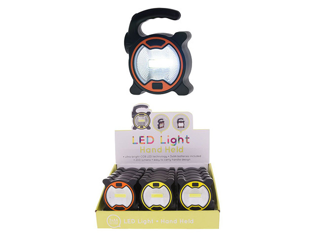 LED HAND HELD LIGHT 2ASST 35x33cm UN15