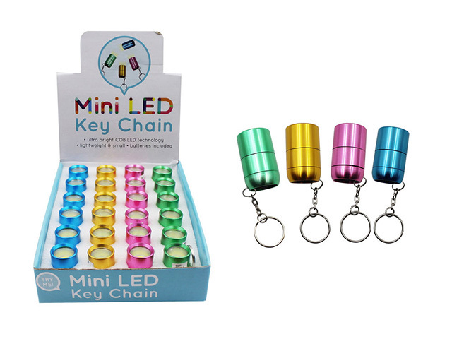 COLOURFUL KEYRING TORCH UN24