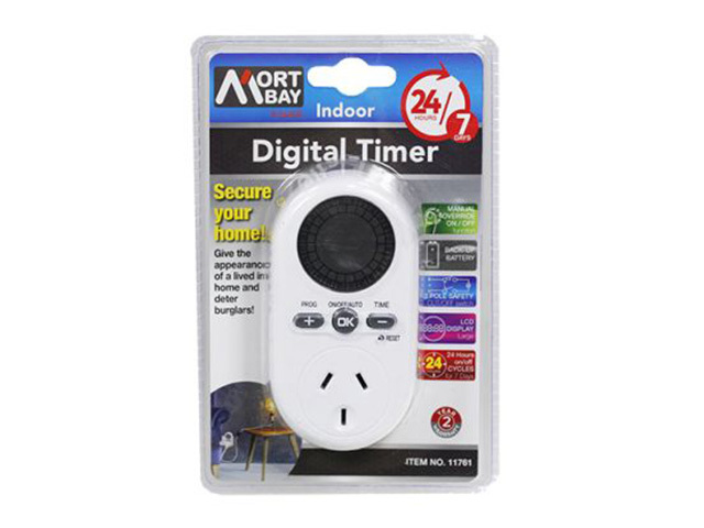 MORTBAY INDOOR DIGITAL TIMER 2400W SOLD QTY5