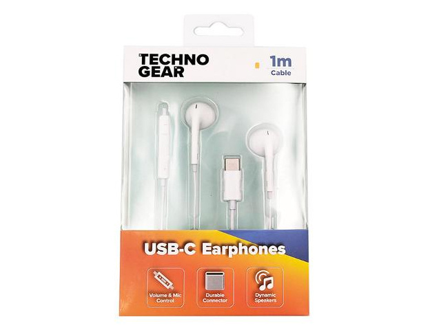 TGEAR EARPHONE CABLED C PIN