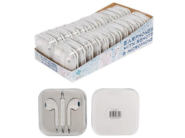 AUX EARPHONES WHITE UN24