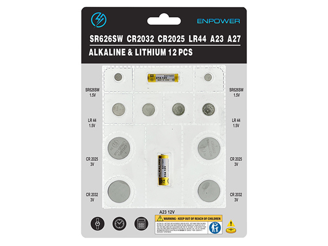 BATTERY ASSORTED COIN