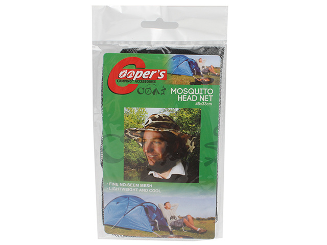 MOSQUITO HEAD NET 45X33CM SOLD QTY12