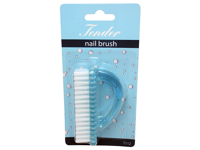 TENDER PLASTIC NAIL BRUSH
