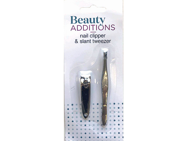 TWEEZER NAIL CLIPPER SET UN12
