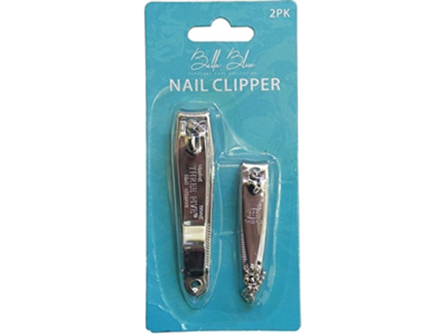 NAIL CLIPPER 2PK SOLD QTY12