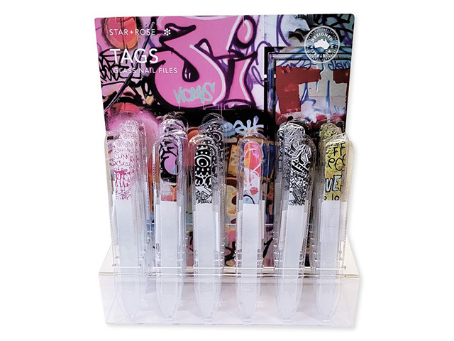 TAGS GLASS NAIL FILES UN36