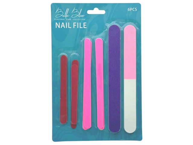 NAIL FILE 6PC