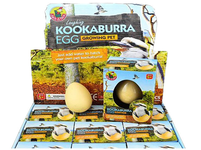 GROWING PET KOOKABURRA EGG UN12
