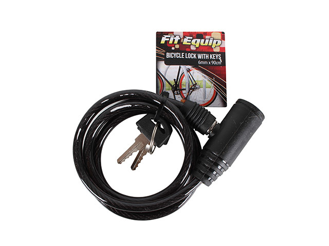 BICYCLE LOCK WITH KEYS