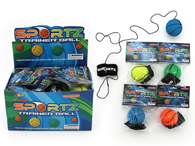 BOOMERANG W/ELASTIC BALL UN24
