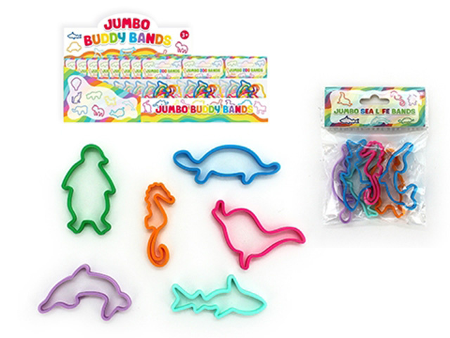 SILICONE BUDDY BANDZ SEALIFE UN36