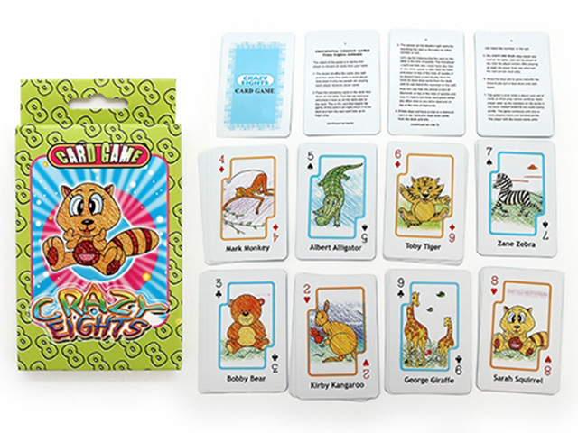 CARD GAME CRAZY EIGHTS