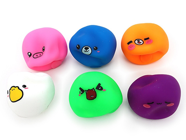 MOULDABLE CLAY ANIMAL BALL 10CM UN6