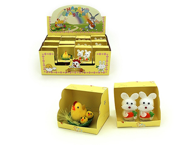 EASTER FRIENDS IN BOX 10.5CM UN24