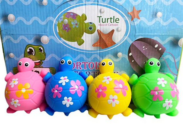 SQUEEZE TURTLE 8.5CM UN12