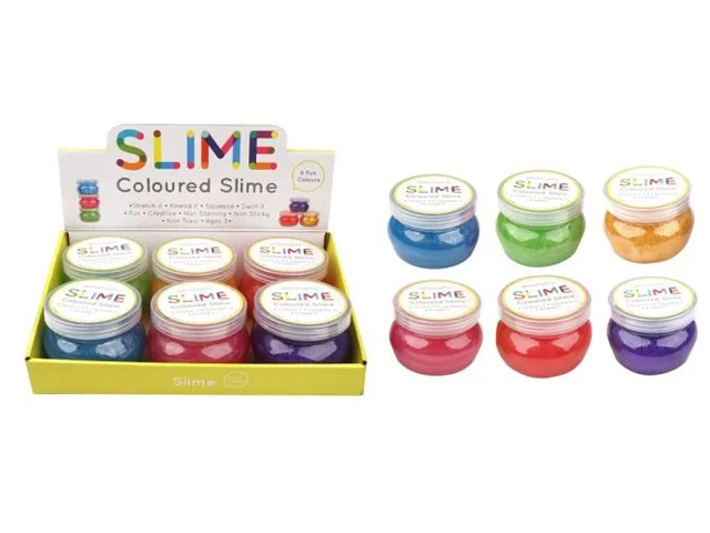 COLOURED SLIME UN6 SOLD QTY12
