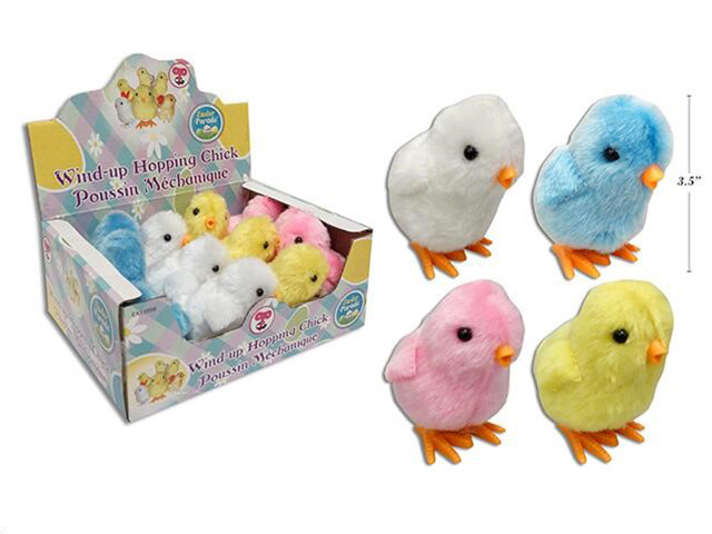 EASTER WIND UP HOPPING CHICK UN12