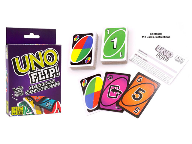 UNO FLIP PLAYING CARDS