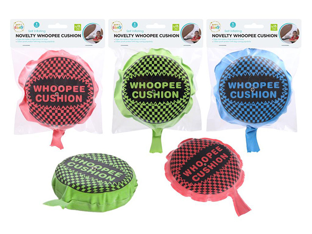 LARGE SELF INFLATING WHOOPEE CUSHION