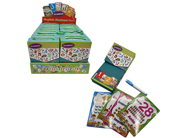 EDUCATION FLASHCARDS NUMBERS UN18