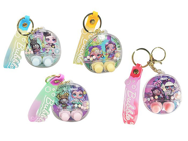 WATER GAME KEY RINGS 4ASST QTY 12
