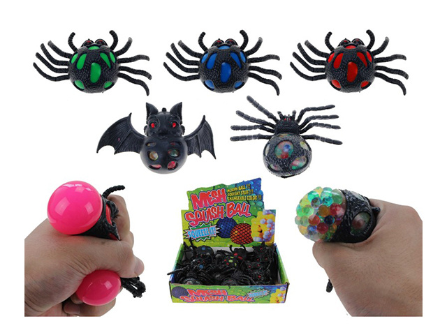 SQUISHY SPIDERS 3ASST UN12