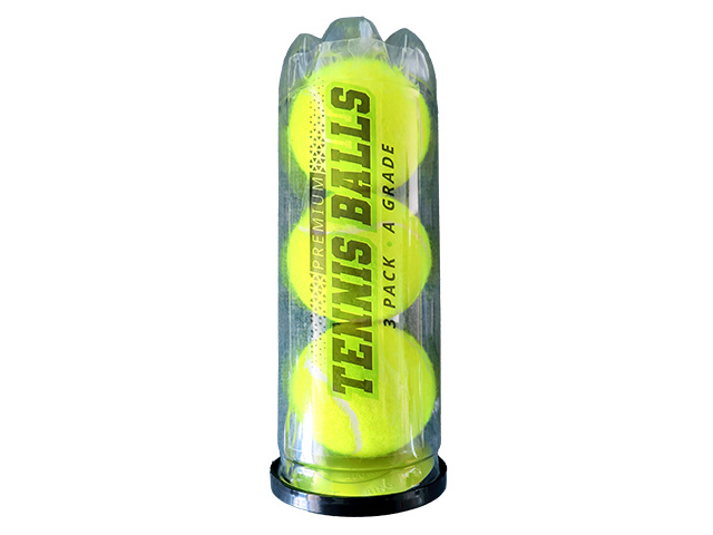 PREMIUM TENNIS BALLS IN CANISTER 3PK