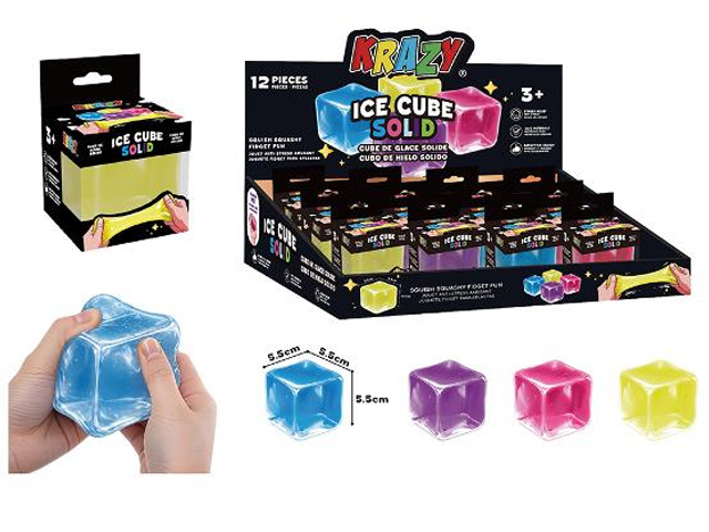 KRAZY SQUISHY CUBE SOLID UN12