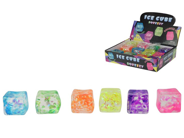5CM SQUISHY SUGAR CUBE 6ASST UN12