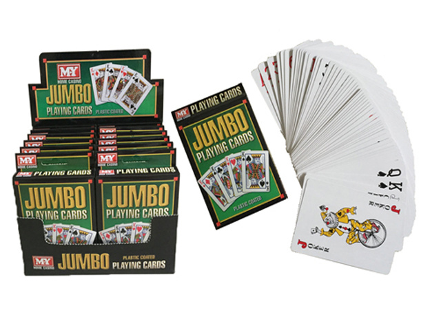 PLAYING CARDS JUMBO SIZE UN12