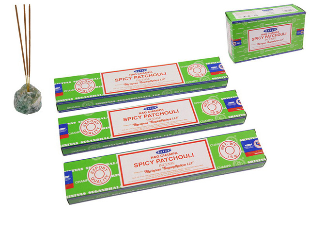 SATYA PATCHOULI INCENSE 15G UN12