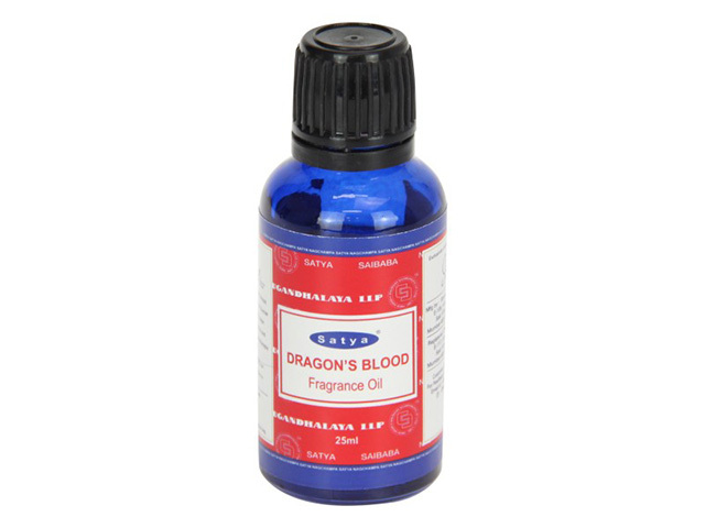 SATYA DRAGONS BLOOD FRAGRANCE OIL 25ML UN12