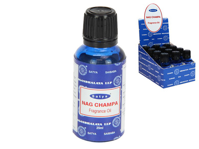 SATYA NAG CHAMPA FRAGRANCE OIL 25ML UN12
