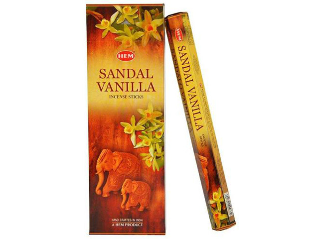 HEM INCENSE SANDAL VANILLA UN6