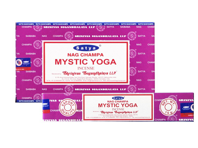 SATYA MYSTIC YOGA INCENSE 15G UN12