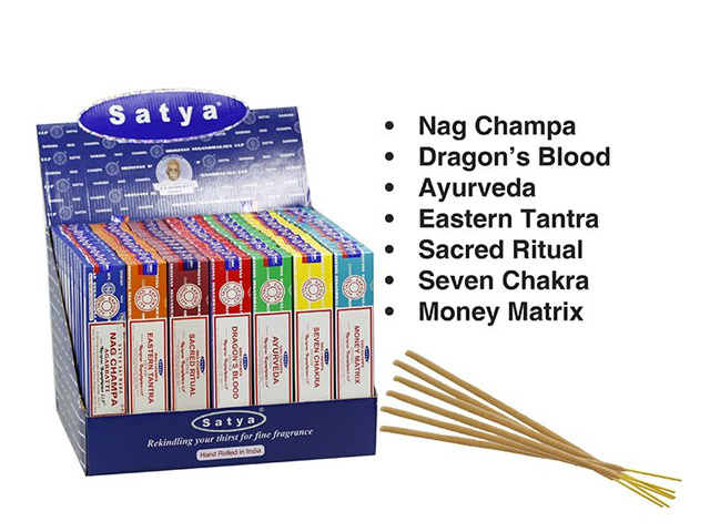 SATYA NAG CHAMPA ASST 15G UN84