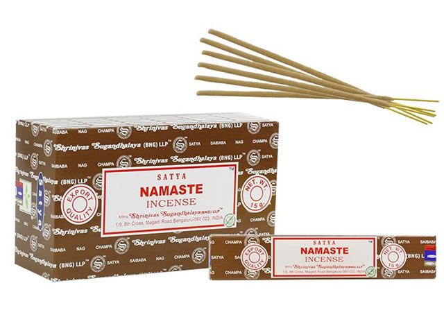 SATYA NAMASTE INCENSE 15G UN12