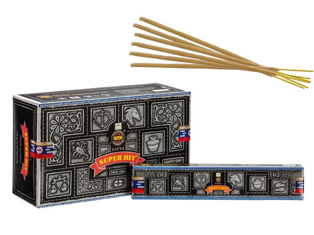 SATYA INCENSE STICKS SANDALWOOD 20CM 15G UN12