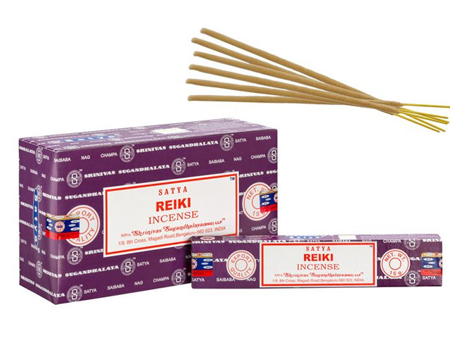 SATYA INCENSE STICKS REIKI 20CM 15G UN12