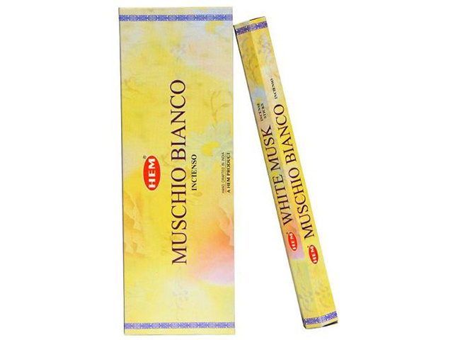 HEM INCENSE WHITE MUSK UN6