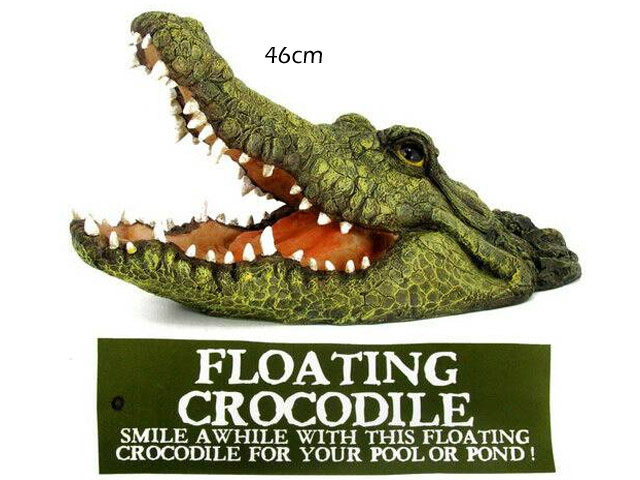 FLOATING CROCODILE W/MOUTH OPEN SOLD QTY2