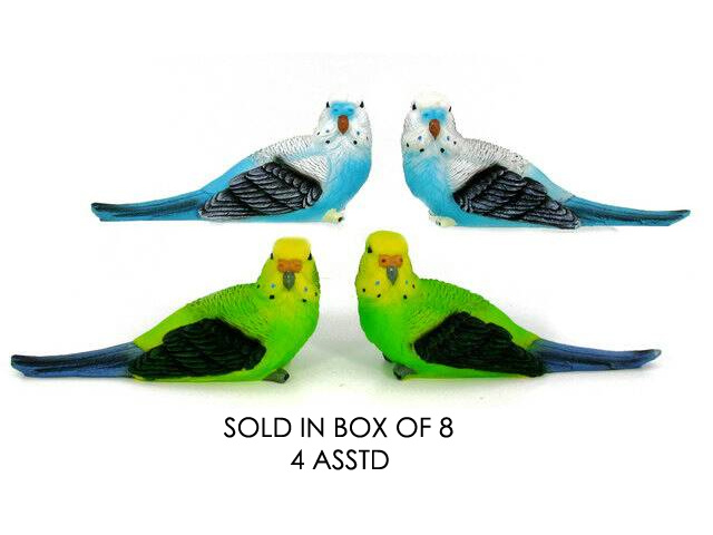 15CM BUDGIE PAPERWEIGHT SOLD IN QTY8