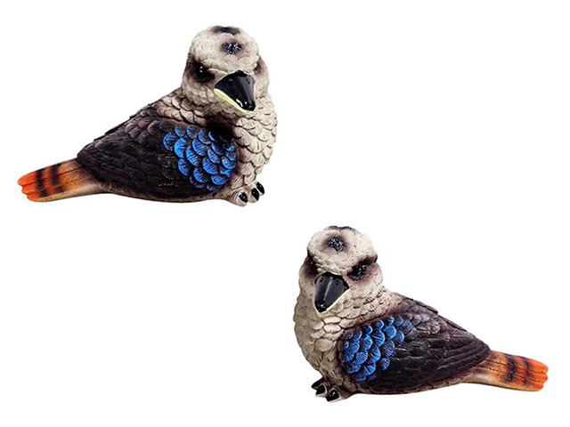 12CM REALISTIC KOOKABURRA P/WEIGHT QTY 8