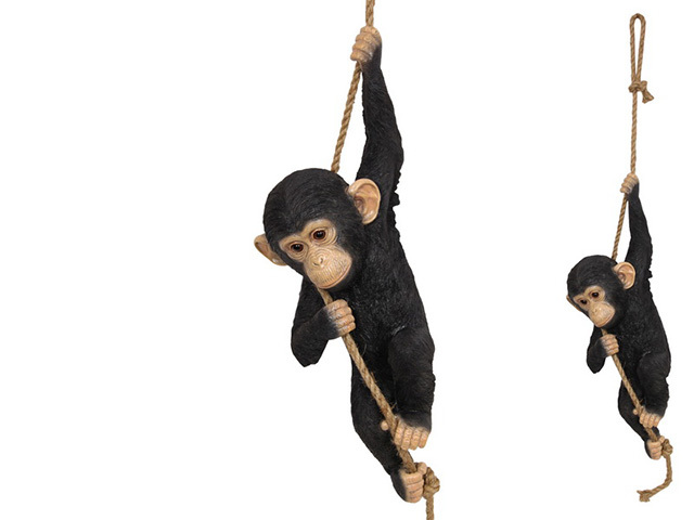 80CM REALISTIC HANGING CHIMPANZEE