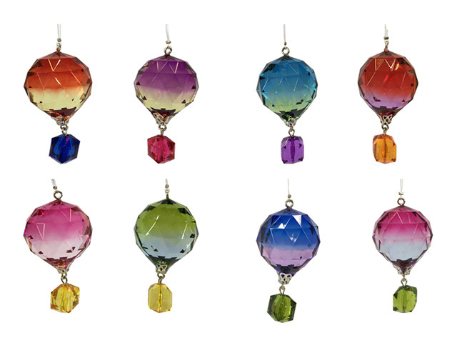 ACRYLIC BALLOON 5.5CM 8ASST