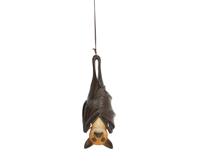 35CM HANGING BAT ON ROPE QTY 2