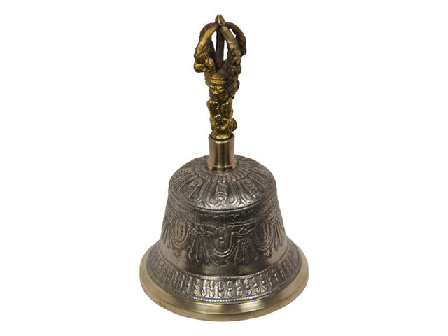 14CM TINGSHA TIBETAN PRAYER BELL